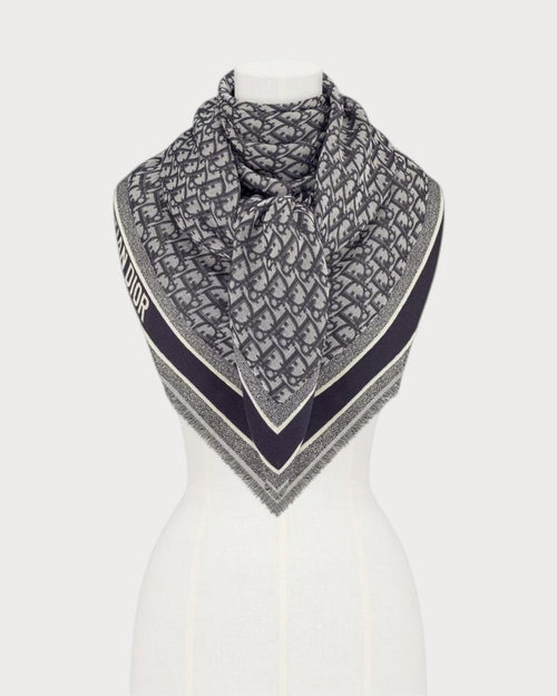 CHRISTIAN DIOR Women's Oblique Shawl | 迪奧 圍巾 (老花/多色) - LondonKelly 英國名牌代購