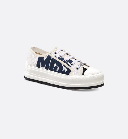 CHRISTIAN DIOR Women's Walk'n'Dior Platform Sneaker | 迪奧 厚底波鞋 (黑白色) - LondonKelly 英國名牌代購