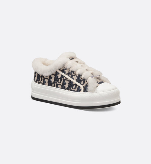 CHRISTIAN DIOR Women's Walk'n'Dior Platform Sneaker | 迪奧 波鞋 (藍色) - LondonKelly 英國名牌代購