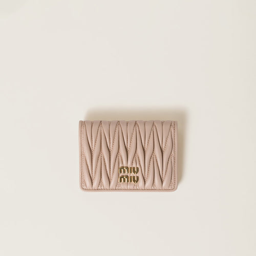 MIU MIU Nappa Leather Card Holder | Miu Miu Card Holder Wallet (Multicolor) 