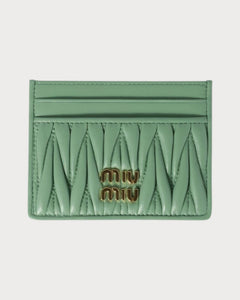 MIU MIU Matelasse Nappa Leather Card Holder | 缪缪卡套(多色)