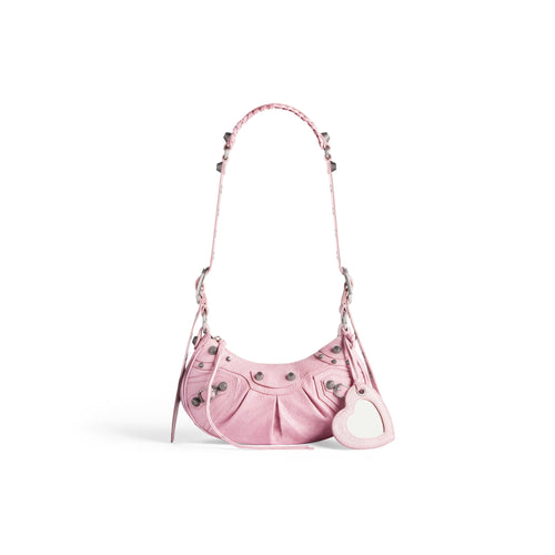 BALENCIAGA Women's Le Cagole XS Shoulder Bag | 巴黎世家 手袋 (黑色)