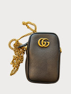 GUCCI Cellarius Phone Pouch Bag | 古驰 电话袋 (黑色) - LondonKelly 英国名牌代购