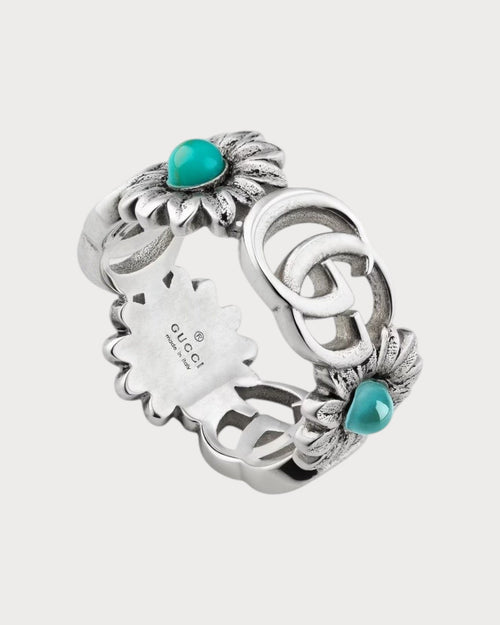 GUCCI Double G Mother of Pearl Ring | 古驰 戒指 (多色) - LONDONKELLY 英国名牌代购