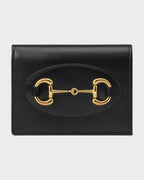GUCCI Horsebit 1955 Card Case Wallet | 古馳 銀包 (黑色) - LONDONKELLY 英國名牌代購