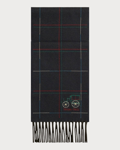 HERMES Brodee A Toute Berline ! Scarf | 愛馬仕 男仕頸巾 (多色) - LondonKelly 英國名牌代購