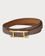 HERMES Hapi 3 Bracelet | 爱马仕 手带 (Etoupe)