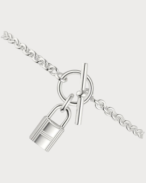 HERMES Kelly Cadenas Bracelet | 爱马仕 手链 (银色) - LONDONKELLY 英国名牌代购