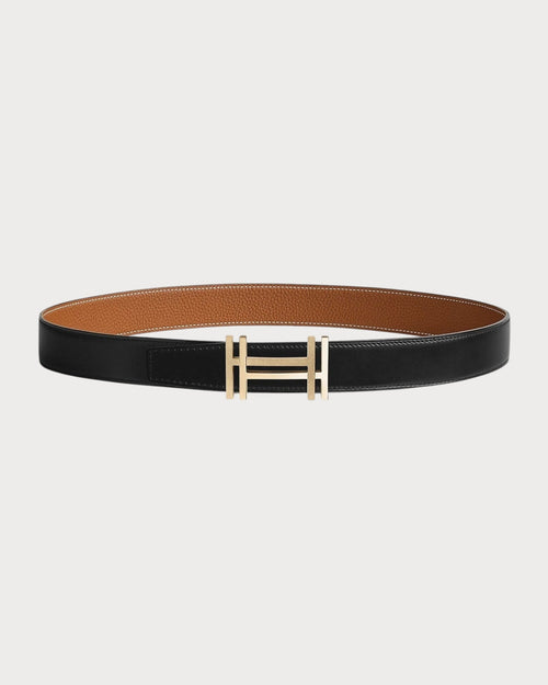 HERMES Men's H Au Carre Belt Buckle & Reversible Leather Strap | 愛馬仕 男仕雙面皮帶 (32MM/ 多色) - LONDONKELLY 英國名牌代購