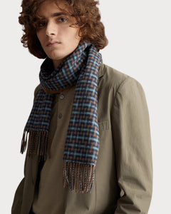 HERMES Men's H Ecossais Recto - Verso Muffler | 愛馬仕 男仕頸巾 (多色) - LONDONKELLY 英國名牌代購