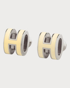 HERMES Silver Mini Pop H Earrings | 愛馬仕 耳環 (迷你/多色) - LONDONKELLY 英國名牌代購