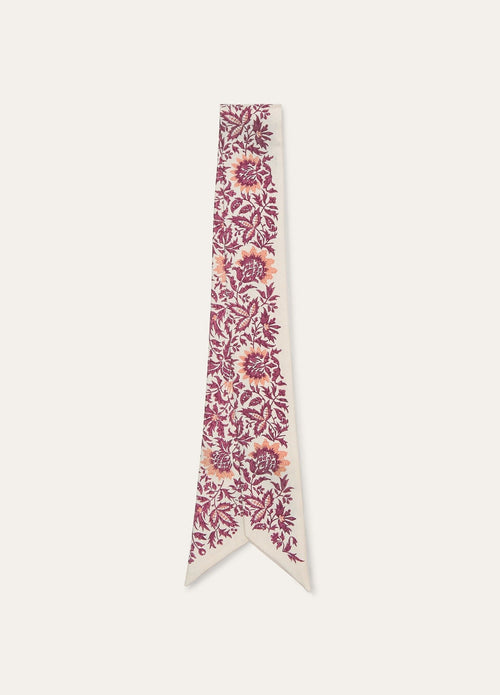LORO PIANA Riserva San Nicolo Tie Band | 諾悠翩雅 小絲巾 (粉色) - LondonKelly 英國名牌代購