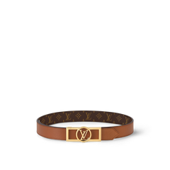LOUIS VUITTON M0203U Dauphine 25MM Reversible Belt | Louis Vuitton Reversible Belt (Multicolor) 