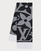 LOUIS VUITTON M97179 Snowy Kaleidoscope Scarf | 路易威登 颈巾 (黑色) - LONDONKELLY 英国名牌代购