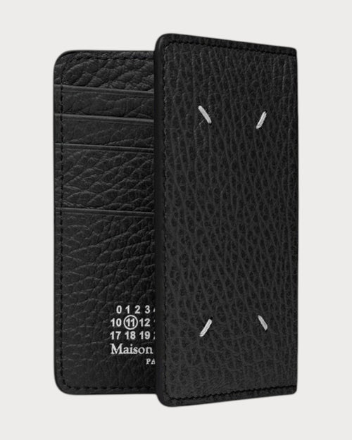 MAISON MARGIELA Four Stitches Cardholder | 瑪吉拉之家 卡套 (黑色) - LONDONKELLY 英國名牌代購