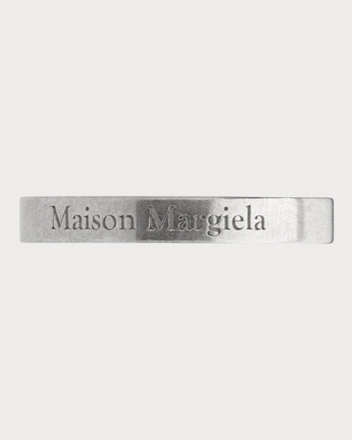 MAISON MARGIELA MM Logo Ring | 戒指 (銀色) - LONDONKELLY 英國名牌代購