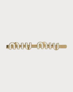 MIU MIU Enameled Metal Hair Clip | 缪缪 发夹 (多色) - LONDONKELLY 英国名牌代购