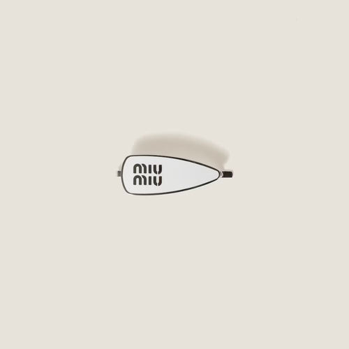 MIU MIU Enameled Metal Hair Clip | 繆繆 髮夾 (多色) - LondonKelly 英國名牌代購