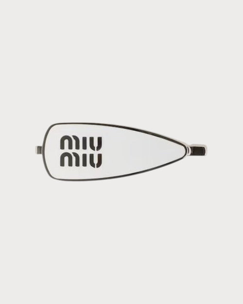 MIU MIU Enameled Metal Hair Clip | 缪缪 发夹 (多色) - LONDONKELLY 英国名牌代购