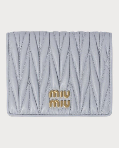 MIU MIU Matelasse Nappa Leather Wallet | 繆繆 銀包 (多色) - LONDONKELLY 英國名牌代購