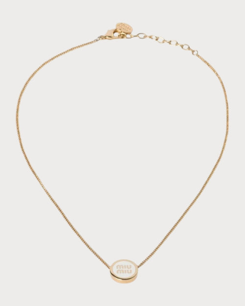 MIU MIU Metal Necklace | 繆繆 頸鏈 (多色) - LONDONKELLY 英國名牌代購