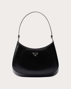 PRADA 1BC499 Cleo Brushed Leather Shoulder Bag | 普拉達 手袋 (多色) - LONDONKELLY 英國名牌代購