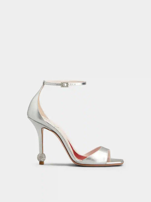 ROGER VIVIER Jewel Heel Sandals in Satin | RV 緞面珠寶高跟涼鞋 (多色) - LondonKelly 英國名牌代購
