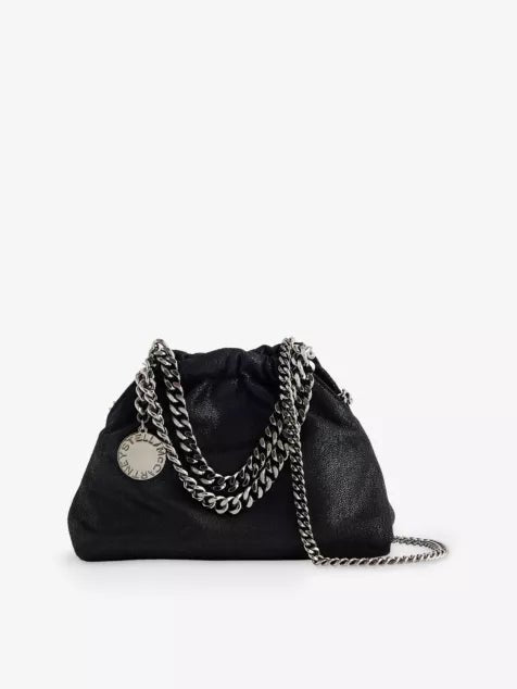 STELLA MCCARTNEY Falabella Drawstring Crossbody Bag | 斜咩袋 (黑色) - LondonKelly 英國名牌代購