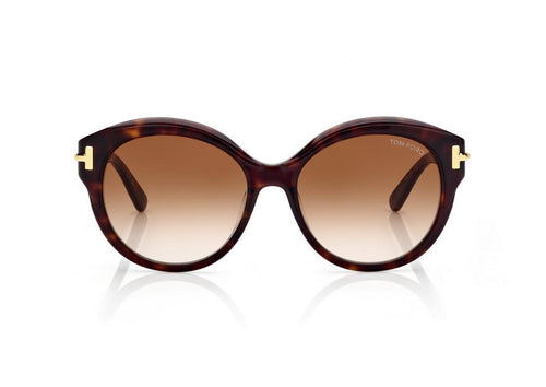 TOM FORD Women's Icon Round Sunglasses | 湯姆福特 太陽眼鏡 (多色) - LondonKelly 英國名牌代購