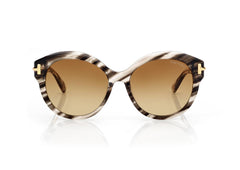 TOM FORD Women's Icon Round Sunglasses | 湯姆福特 太陽眼鏡 (多色) - LondonKelly 英國名牌代購