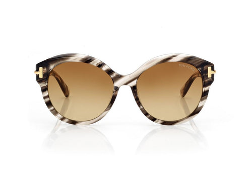 TOM FORD Women's Icon Round Sunglasses | 湯姆福特 太陽眼鏡 (多色) - LondonKelly 英國名牌代購