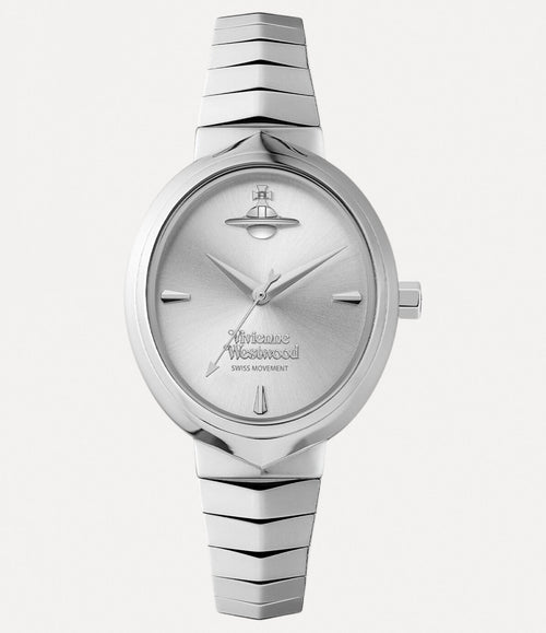 VIVIENNE WESTWOOD Armour Watch | 西太后 手錶 (銀色) - LONDONKELLY 英國名牌代購