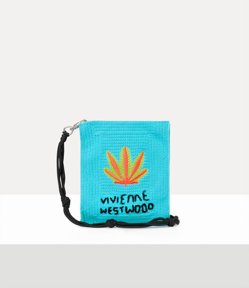 VIVIENNE WESTWOOD Mabel Small Tote | 西太后 草編袋 (藍色) - LondonKelly 英國名牌代購