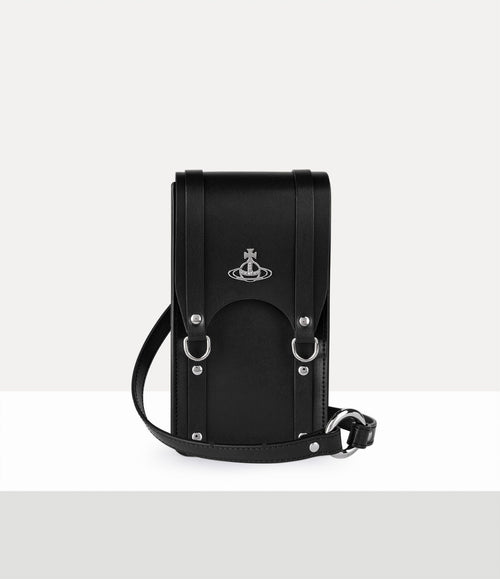 VIVIENNE WESTWOOD Men's Max Mini Crossbody | 西太后 男仕迷你手袋 (黑色) - LondonKelly 英國名牌代購