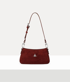 VIVIENNE WESTWOOD Tasha Suede Shoulder Phone Bag | 西太后 手袋 (多色) - LondonKelly 英國名牌代購