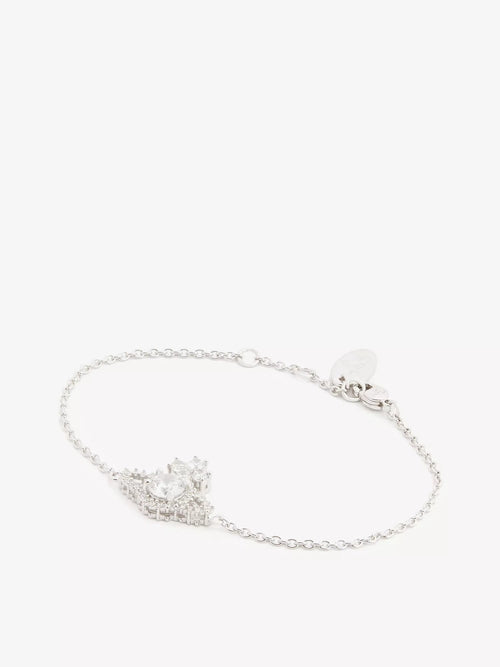 VIVIENNE WESTWOOD Valentina Orb Bracelet | 西太后 手鏈 (銀色) - LondonKelly 英國名牌代購