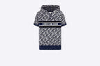 CHRISTIAN DIOR Oblique Hooded Sweatshirt | 迪奧 老花短袖連帽上衣 (藍色)